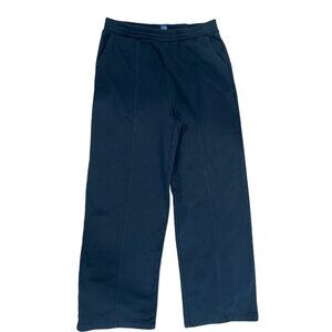 Gap Black Fleece-Lined Sweatpants L Tall